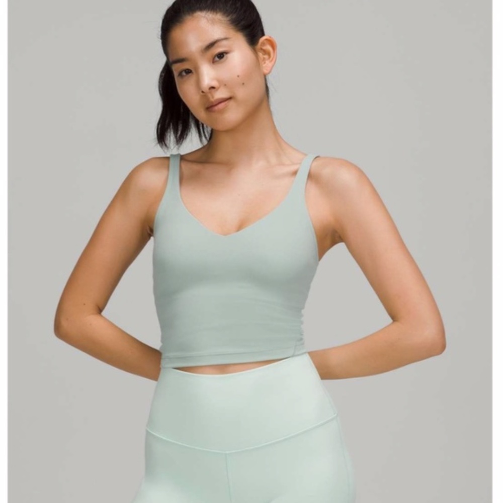 Align Tank Silver Blue